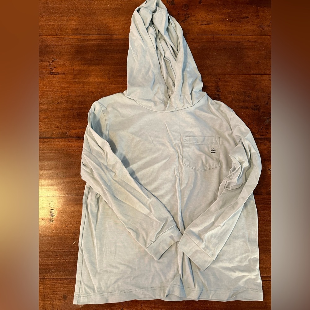 Free Fly Apparel | Youth Bamboo Shade Hoodie | Ice Blue | 6T